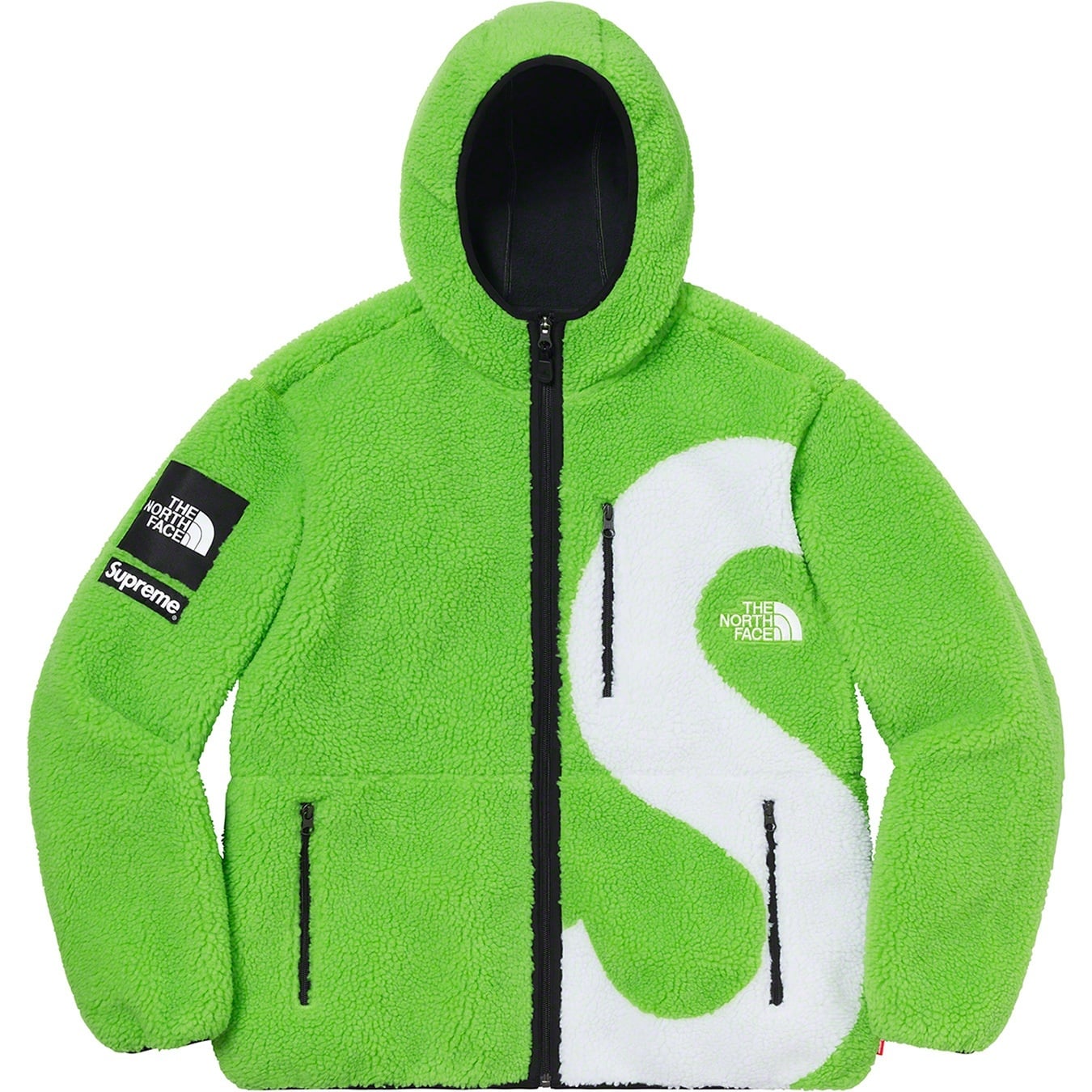 Supreme®/The North Face® S Logo Hooded Fleece Jacket view 5